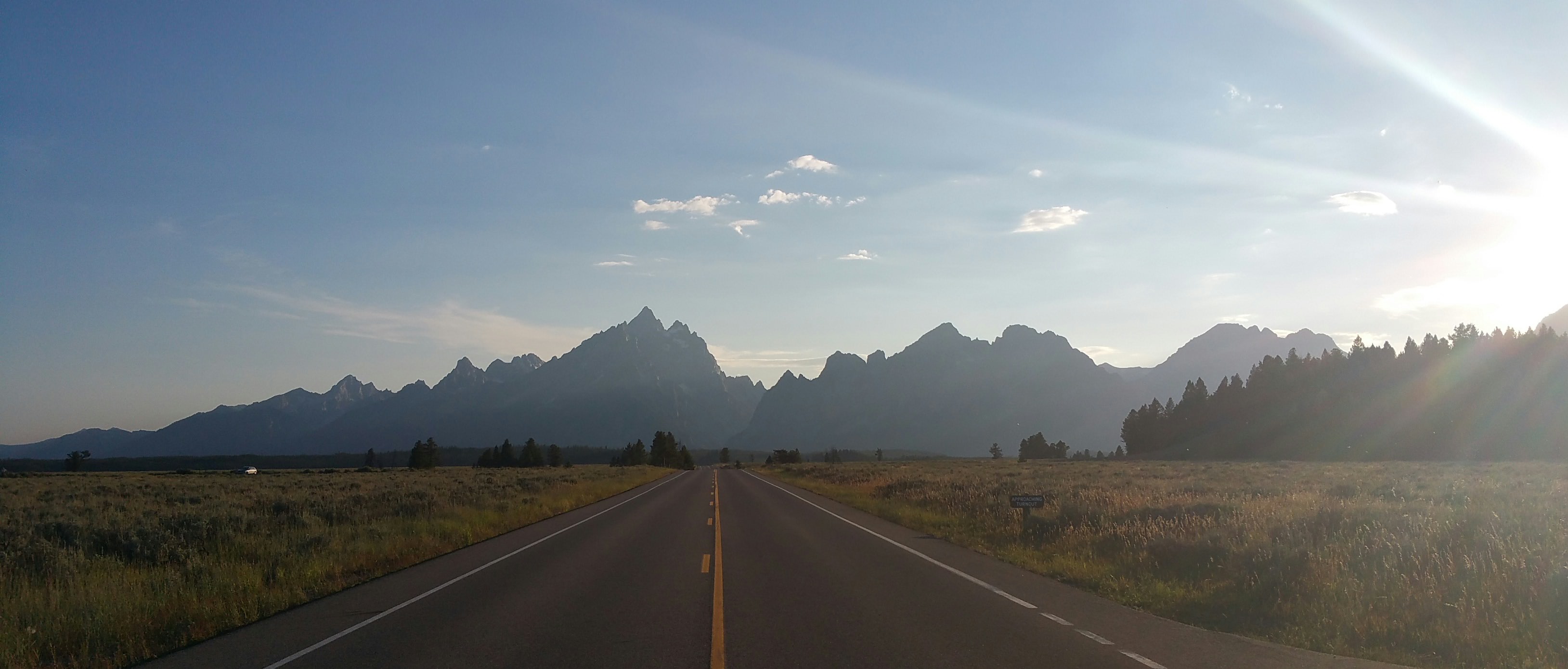 tetons mountain highway
