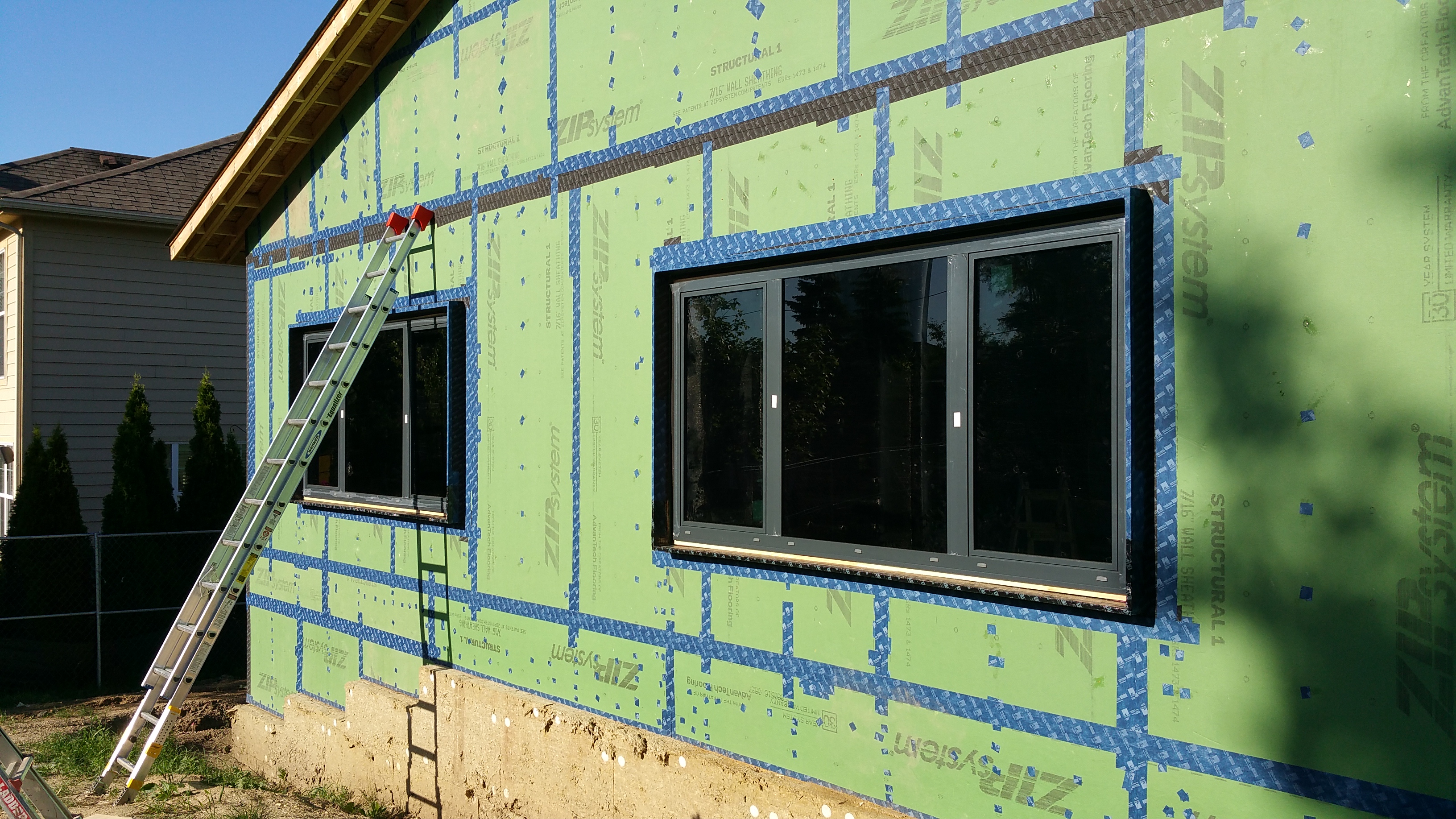 exterior view of Suntuitive in the evening