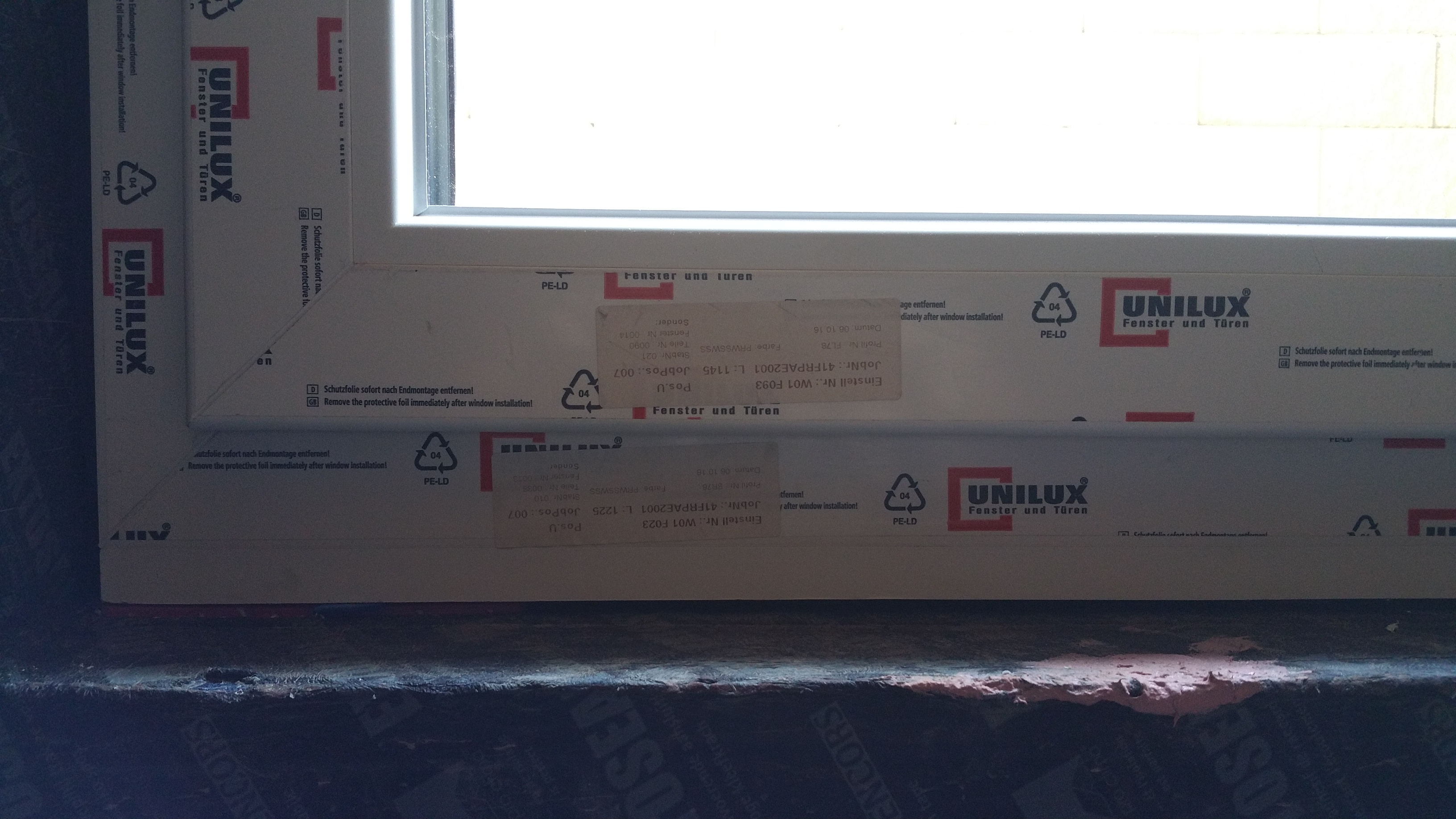 lower ft int base wdw installed