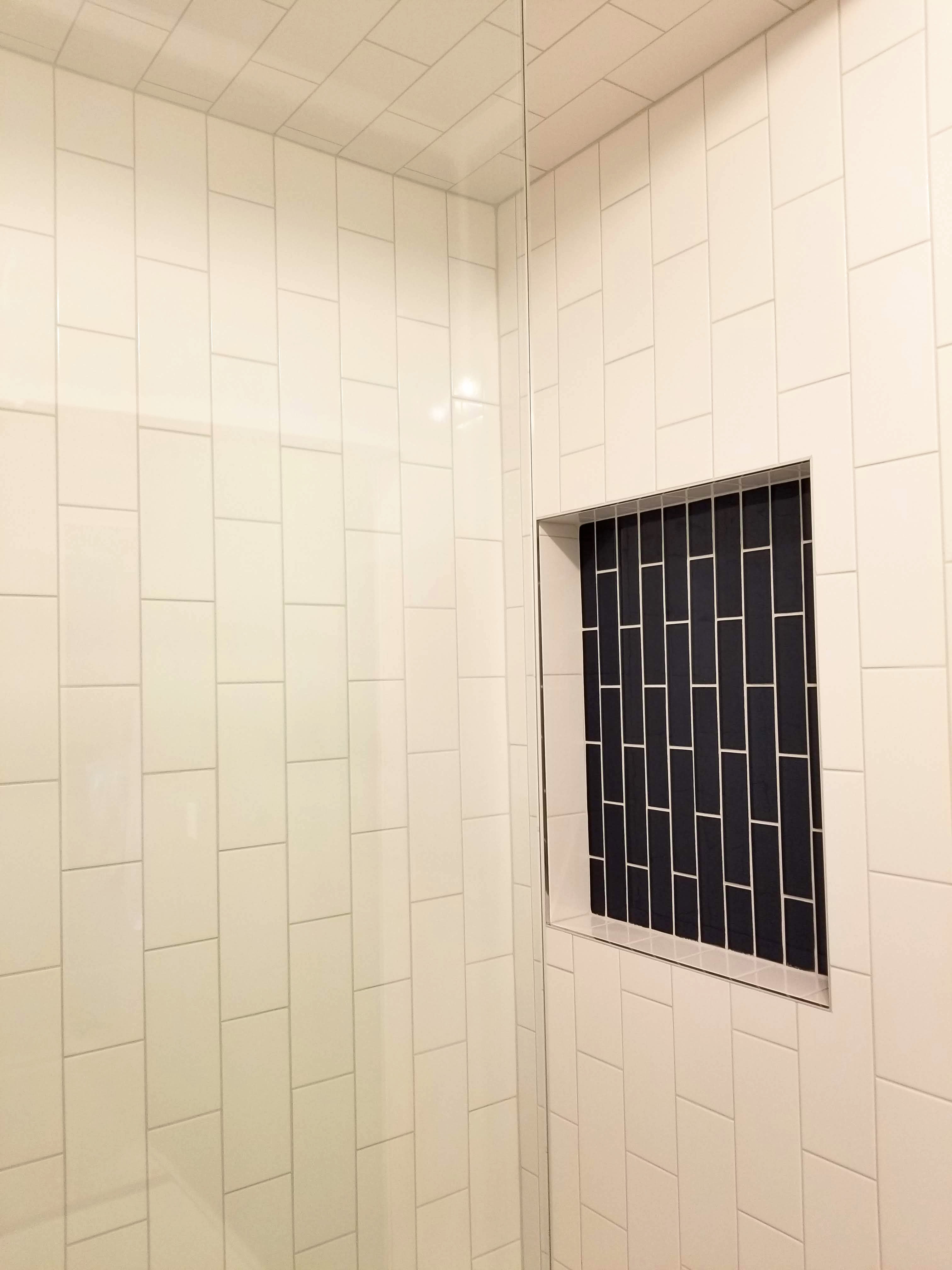 2nd shower niche done