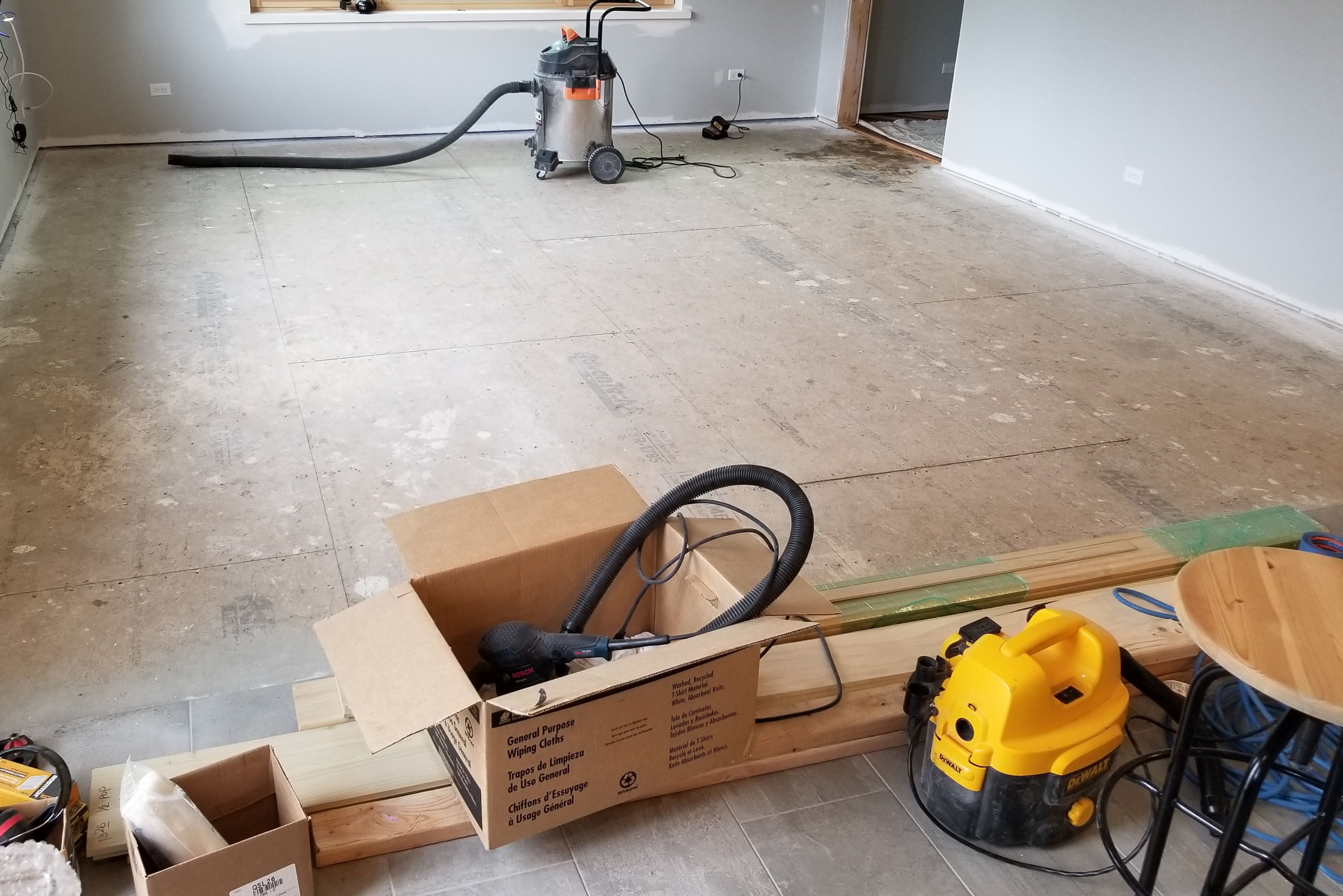 family rm b4 wood floor