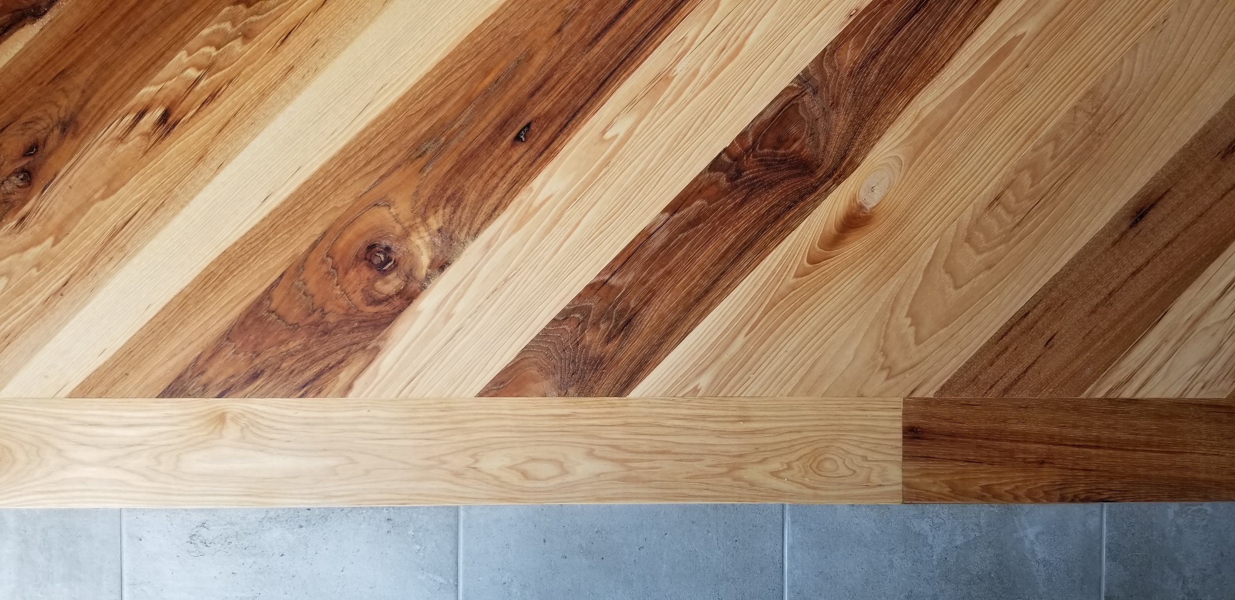 kitchen wood connection after tung