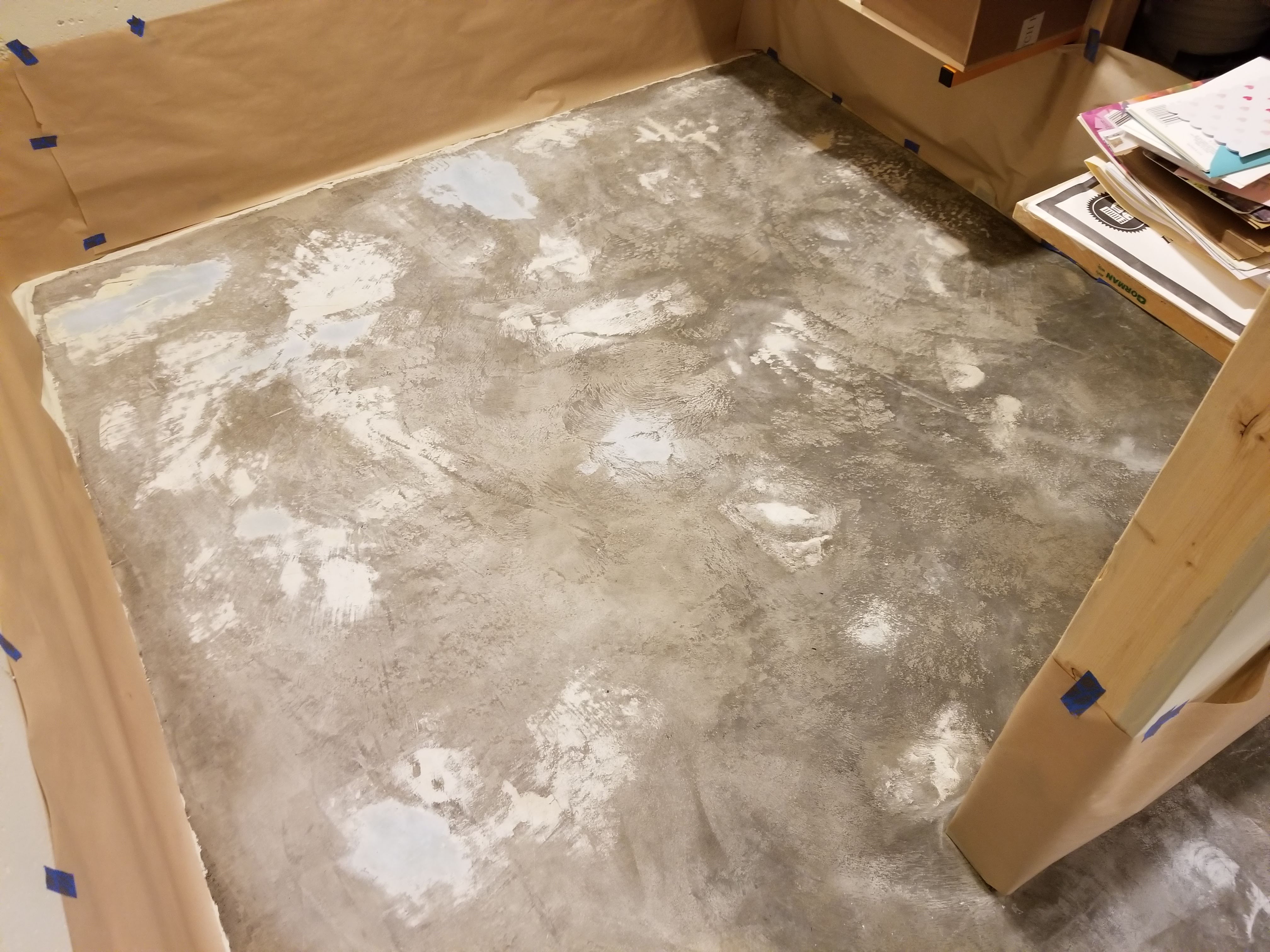 office before splatter